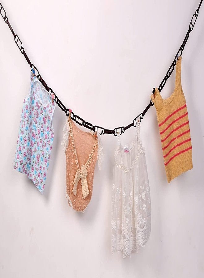 SAWSHIELD Plastic Chain Rope for Clothes Hanging, Multicolour (Pack of 4) - Image 4